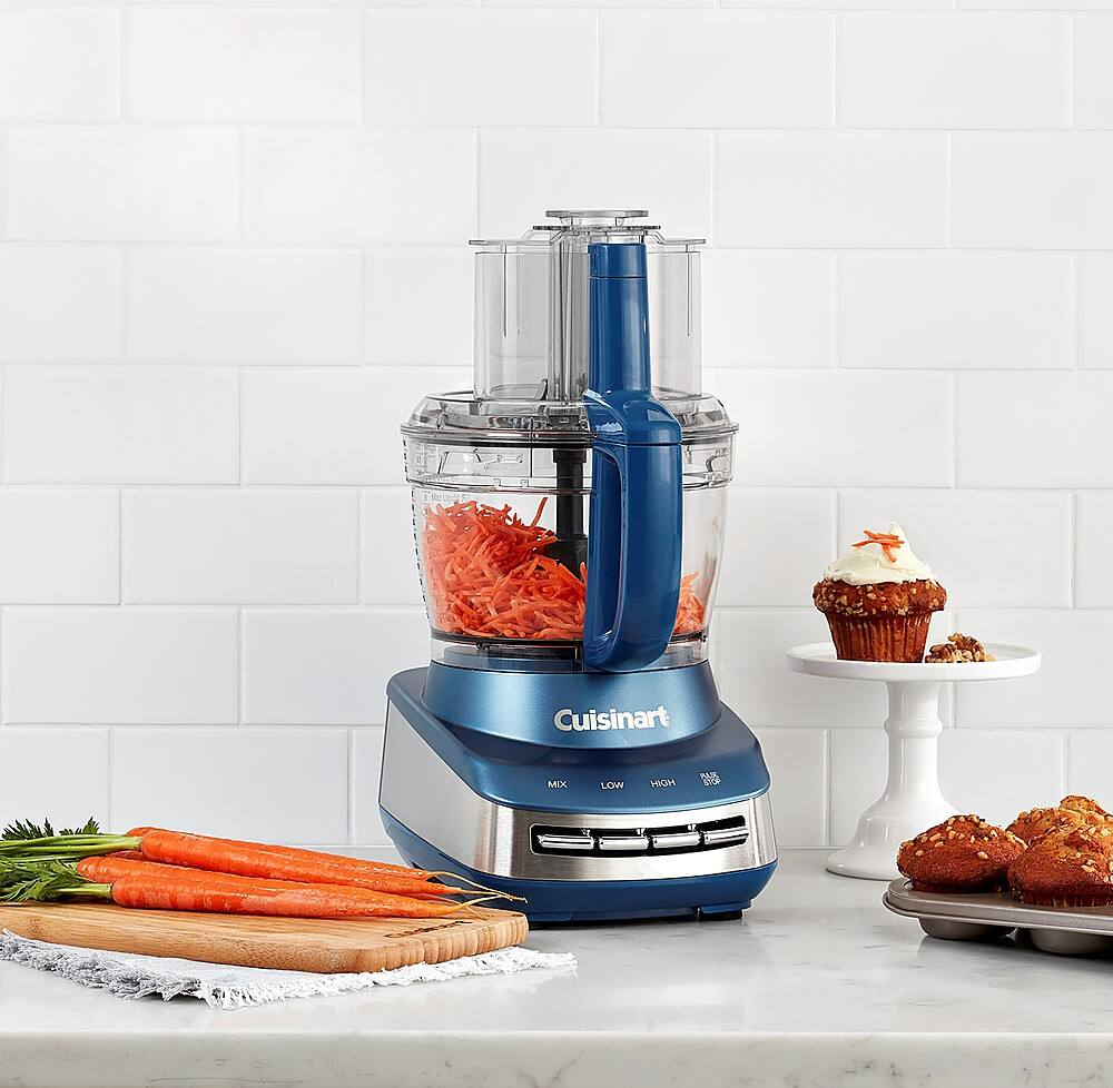 Alt View 12. Cuisinart - Core Custom 13-Cup Food Processor - Marine Blue.