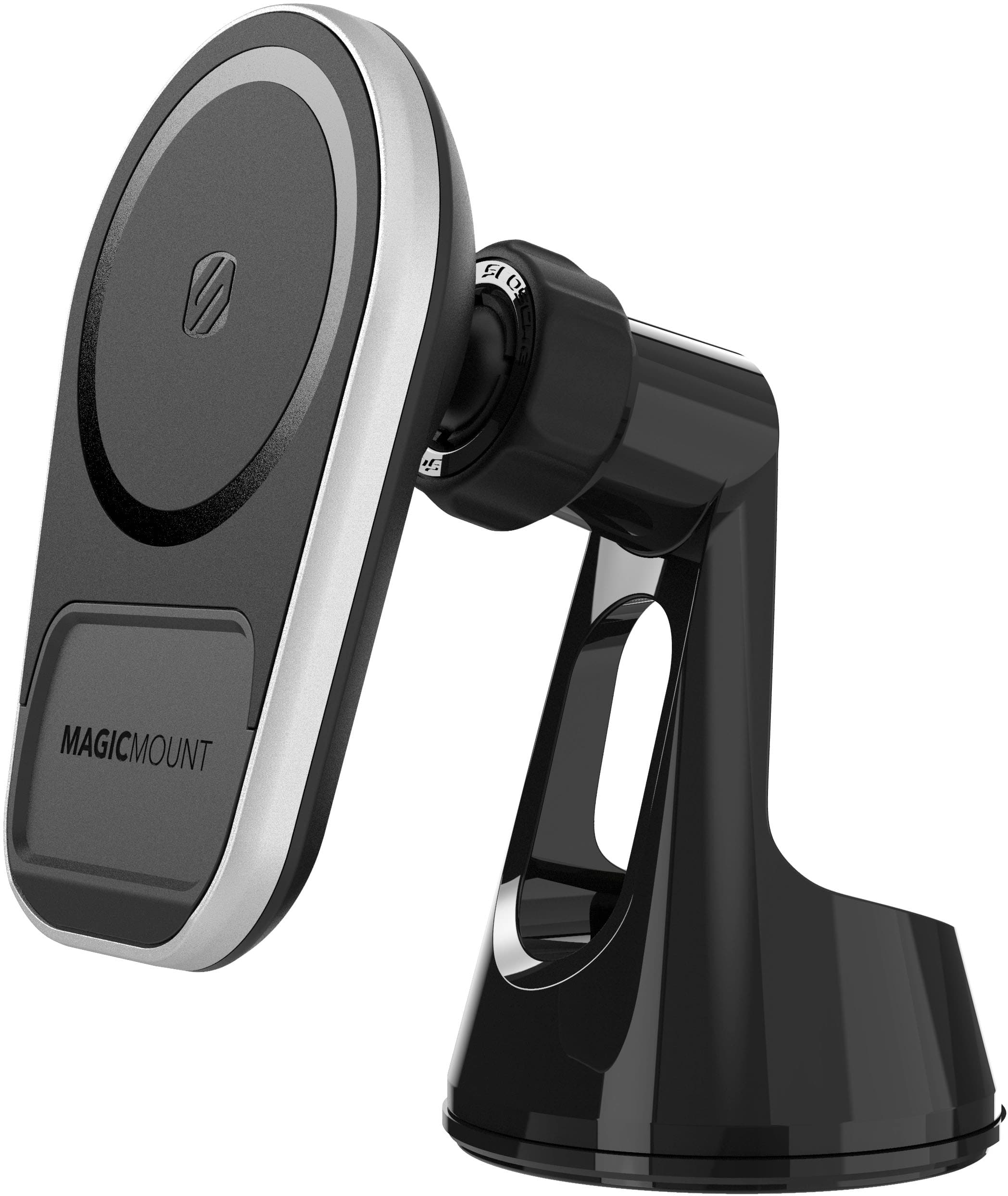 Scosche - MagicMount Pro Charge5 Window / Dash - Black - Front_Zoom