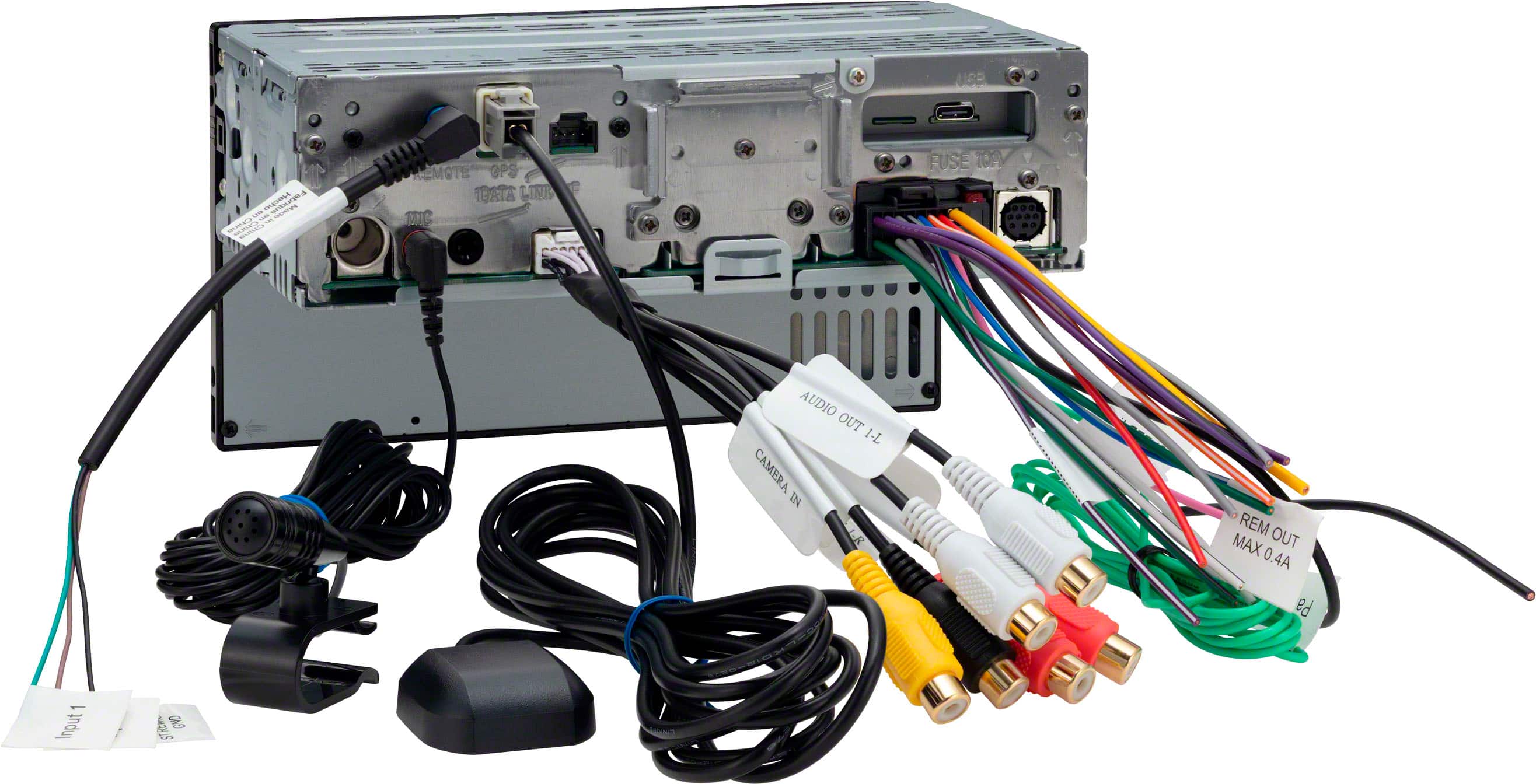 Alt View 11. Sony - 7" Wireless Apple CarPlay and Android Auto Digital Media Receiver Maestro Compatible - Black.