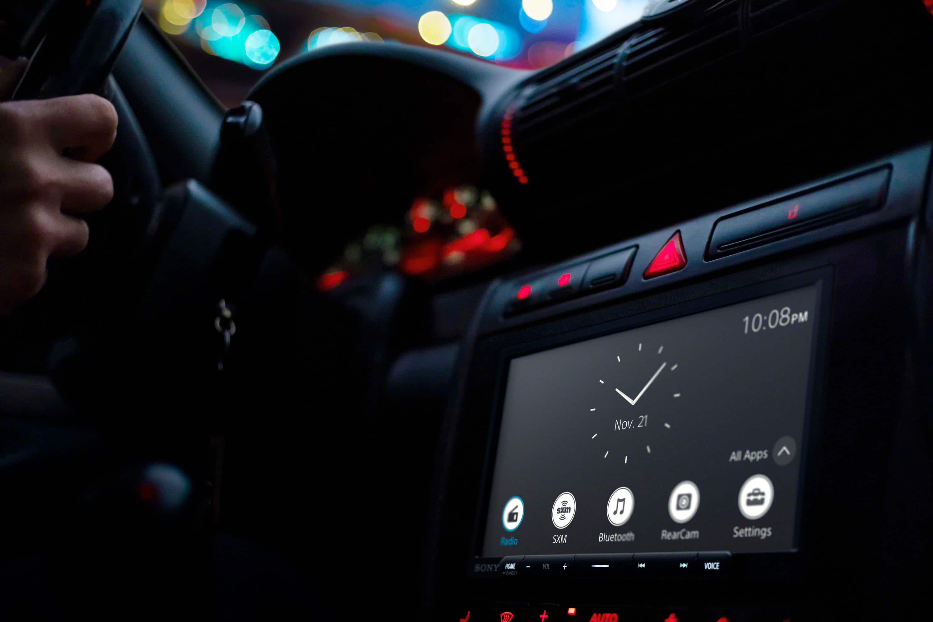 Alt View 18. Sony - 7" Wireless Apple CarPlay and Android Auto Digital Media Receiver Maestro Compatible - Black.