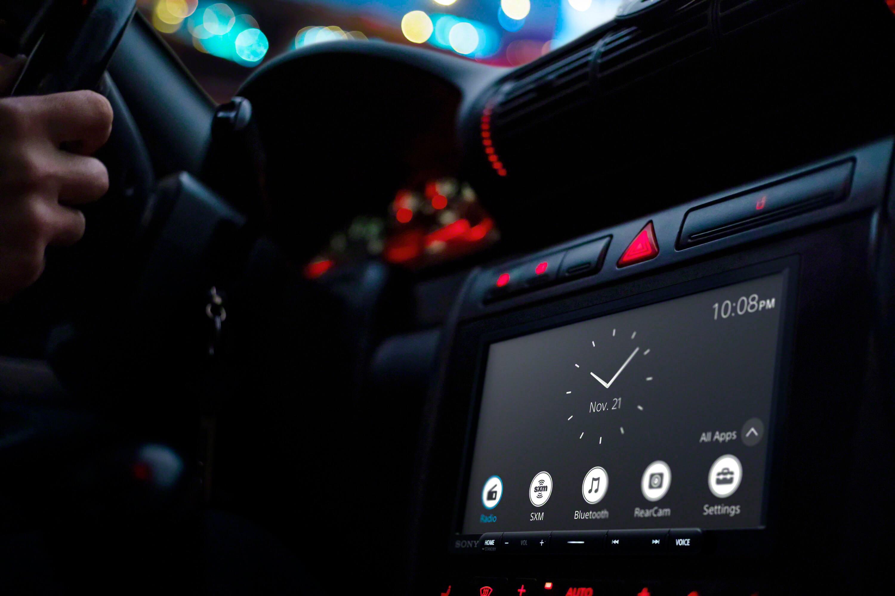 Alt View 18. Sony - 7" Wireless Apple CarPlay and Android Auto Digital Media Receiver Maestro Compatible - Black.