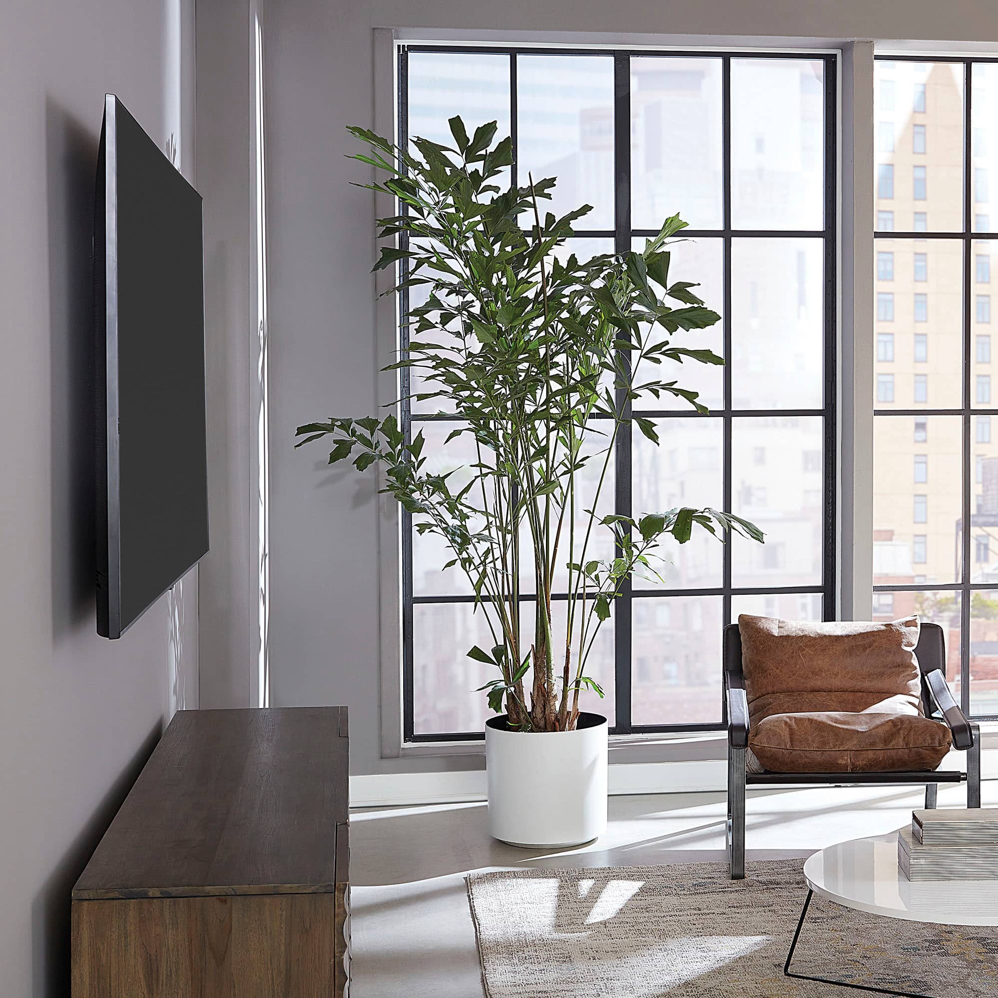 Alt View 11. SANUS Elite - Super Slim Full-Motion TV Wall Mount for TVs 40"-90" - Low Profile - Sits 1.6" From the Wall With 20" of Extension - Black.