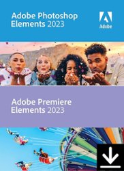 Adobe - Photoshop Elements 2023 & Premiere Elements 2023 - Mac OS [Digital] - Front_Zoom