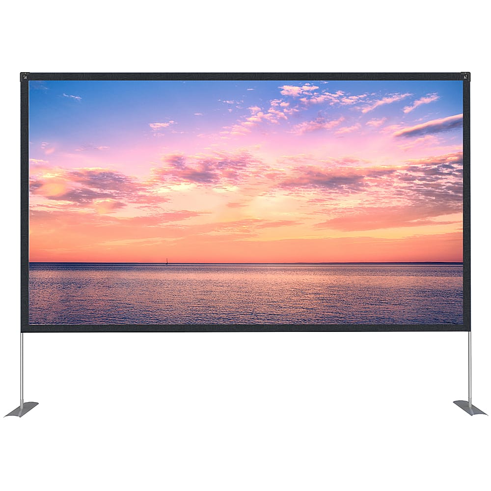 Front. Vankyo - Staytrue 120" T Projector Screen - White.