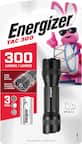 Front. Energizer - TAC 300 LED Tactical Metal Flashlight - black.