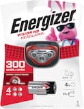 Energizer - Vision HD LED 300 Lumen Headlamp (Batteries included) - Red