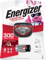 Energizer Vision HD LED 300 Lumen Headlamp  (Batteries included) - red - Front_Zoom