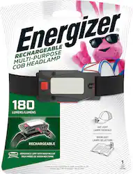Energizer - Rechargeable Multi Purpose COB Headlamp - Black - Front_Zoom
