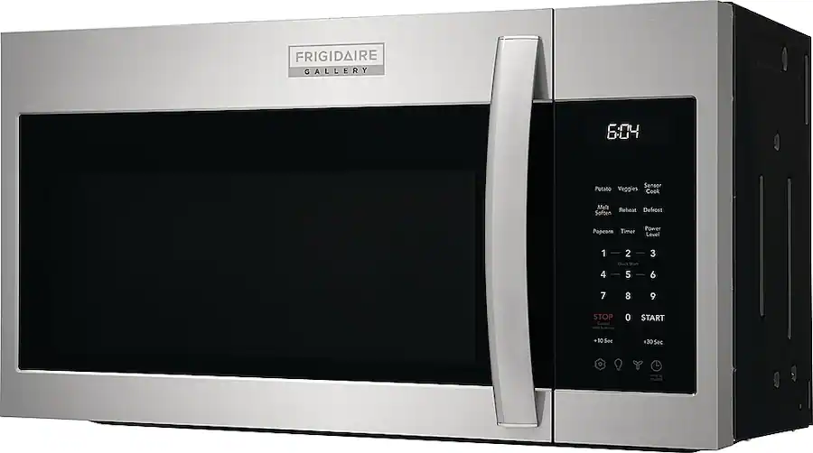 Open Package Box Frigidaire Gallery 1.9 Cu. Ft. Over The Range Microwave with PureAir ...