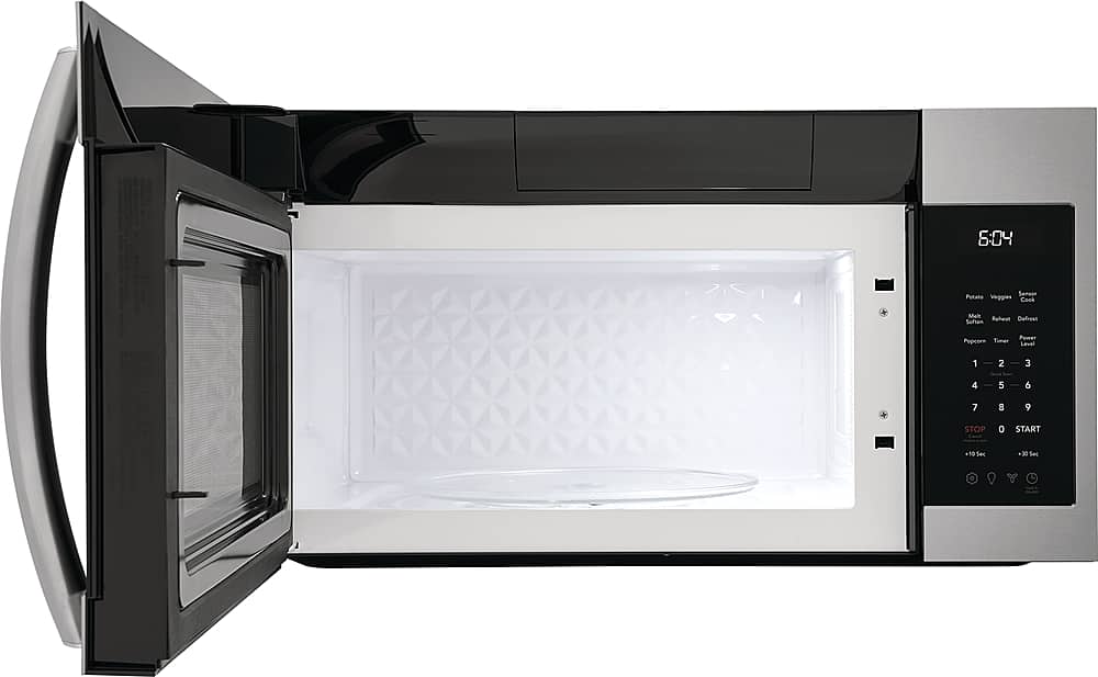 Alt View 11. Frigidaire - Gallery 1.9 Cu. Ft. Over-The-Range Microwave - Stainless Steel.