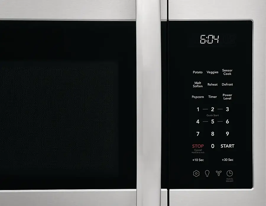Alt View 12. Frigidaire - Gallery 1.9 Cu. Ft. Over-The-Range Microwave - Stainless Steel.
