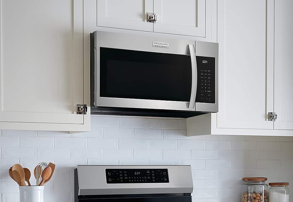Alt View 15. Frigidaire - Gallery 1.9 Cu. Ft. Over-The-Range Microwave - Stainless Steel.