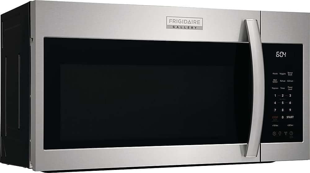 Left. Frigidaire - Gallery 1.9 Cu. Ft. Over-The-Range Microwave - Stainless Steel.