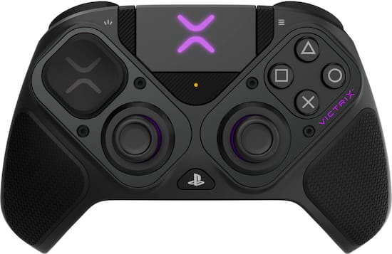 PDP Victrix Pro BFG Wireless Controller for PS4/PS5/PC, Sony 3D Audio,  Modular Back Buttons/Clutch Triggers/Joystick Black 052-002-BK - Best Buy