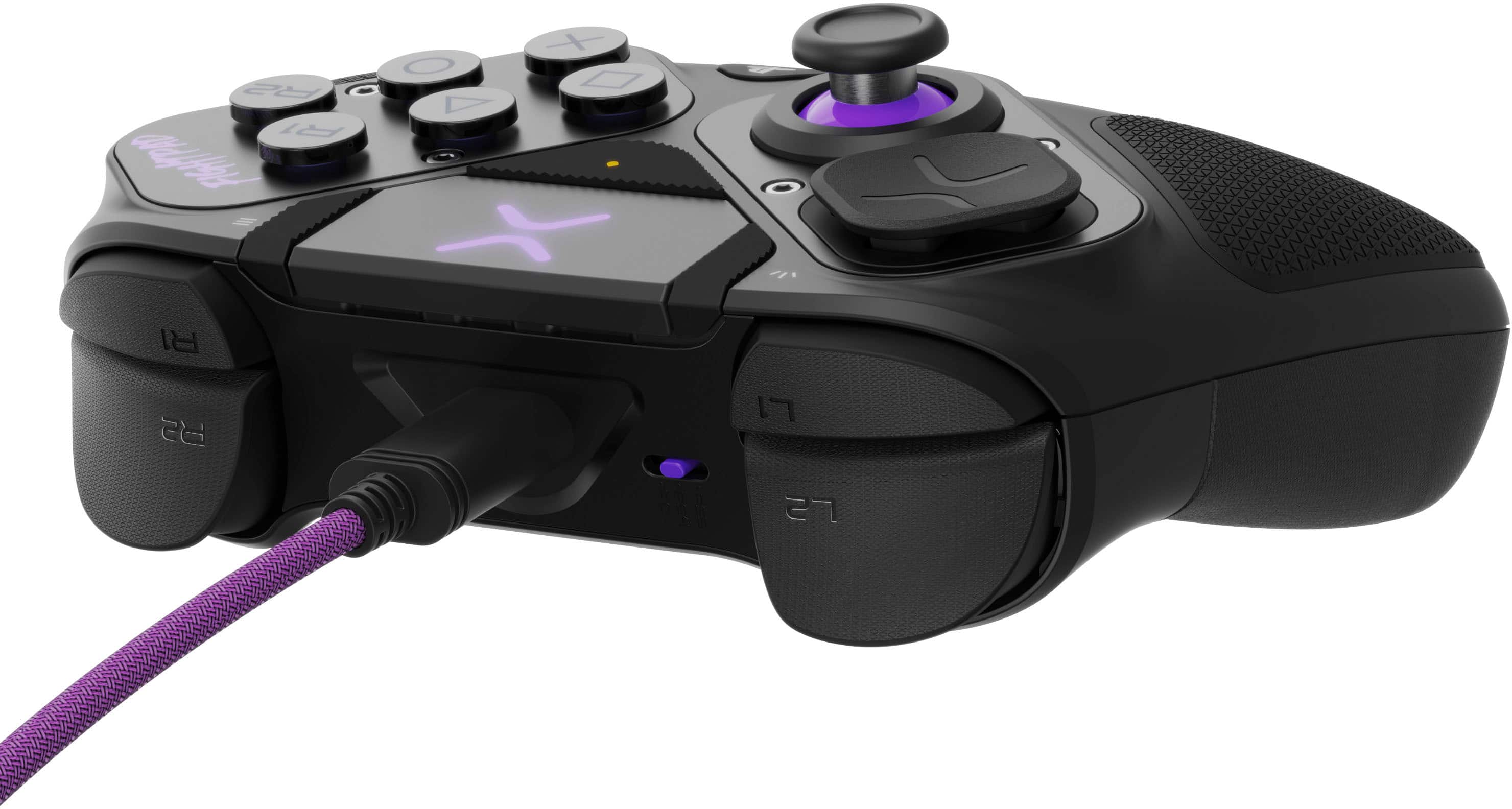 Alt View 18. PDP - Victrix Pro BFG Wireless Controller for PS5, PS4, and PC, Sony 3D Audio, Modular Buttons/Clutch Triggers/Joystick - Black.