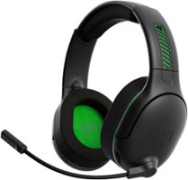 PDP AIRLITE Pro Wireless Headset: Black For Xbox Series X|S, Xbox One, and Windows 10/11 PC - Black - Front_Zoom