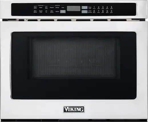 Front. Viking - Undercounter Convection DrawerMicro 1.4 Cu Ft Oven - Stainless Steel.
