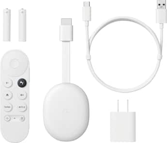Chromecast with Google TV (HD) Snow GA03131-US - Best Buy Chromecast with Google TV (HD) Snow GA03131-US - Best Buy