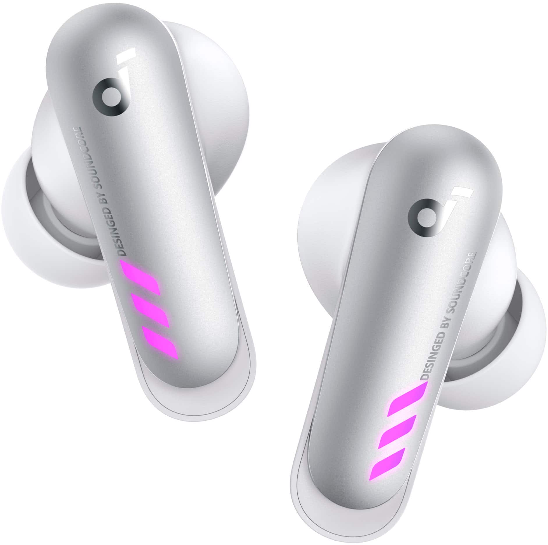 Alt View 12. Soundcore - VR P10 Wireless In-Ear Earbuds for Meta Quest 2 & Meta Quest 3 - White.