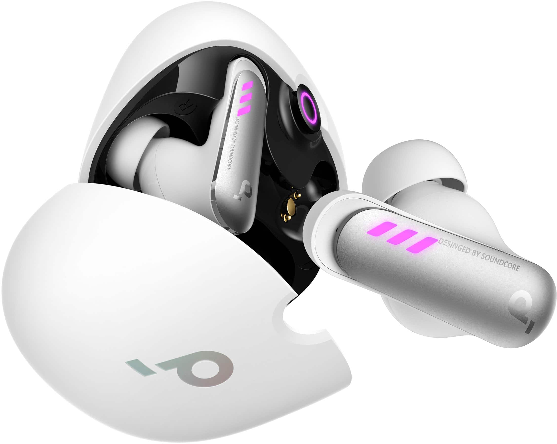 Alt View 14. Soundcore - VR P10 Wireless In-Ear Earbuds for Meta Quest 2 & Meta Quest 3 - White.