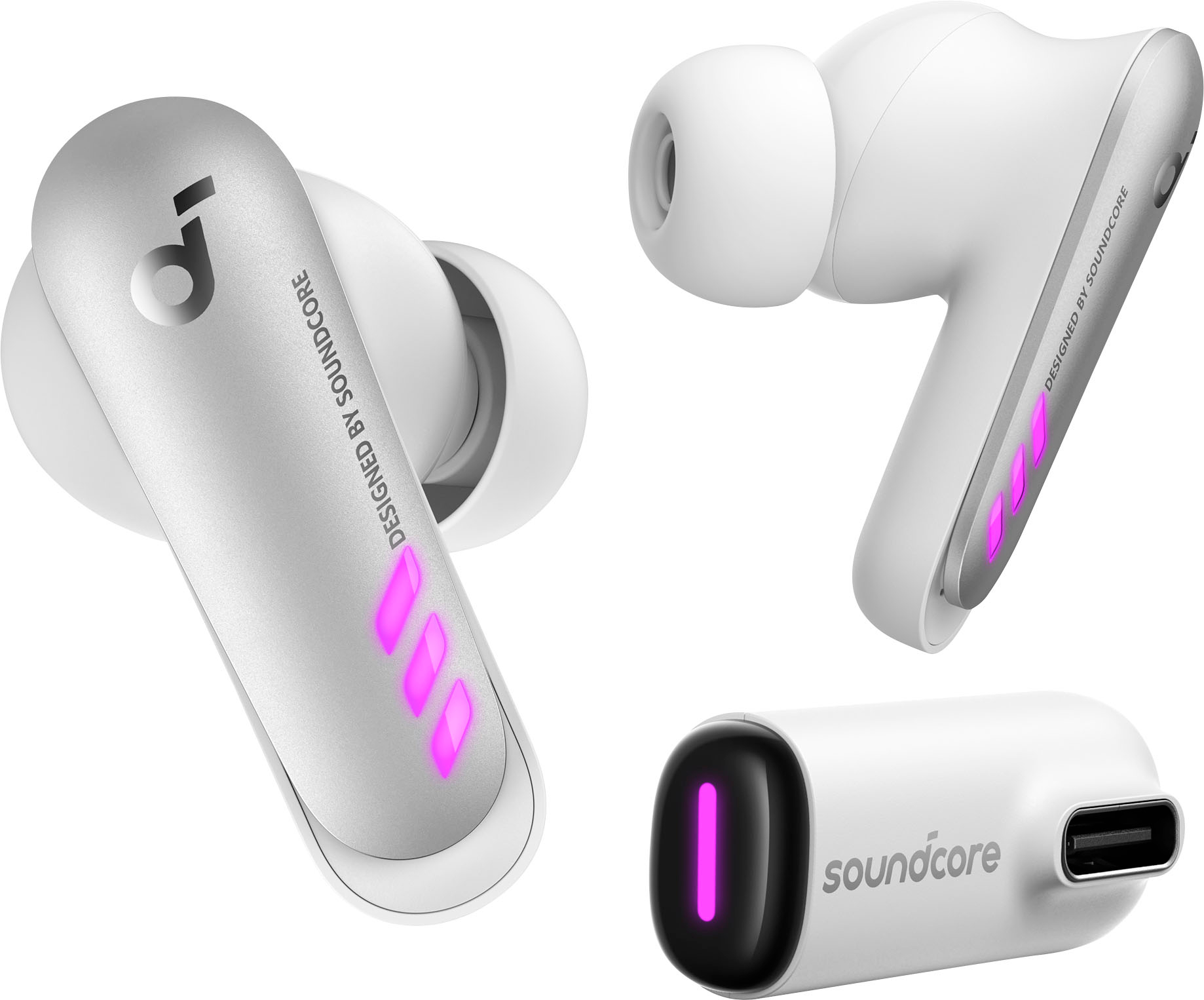 

Soundcore - VR P10 Wireless In-Ear Earbuds for Meta Quest 2 - White