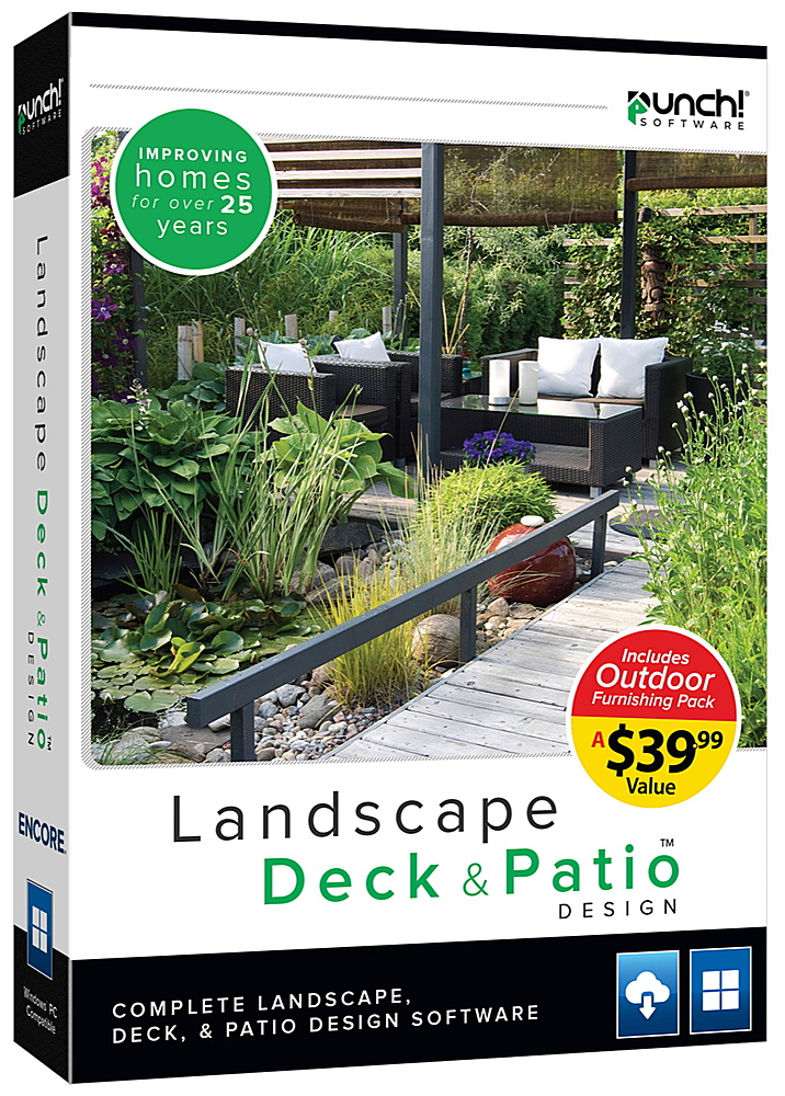Punch! Software - Landscape, Deck & Patio Design - Windows
