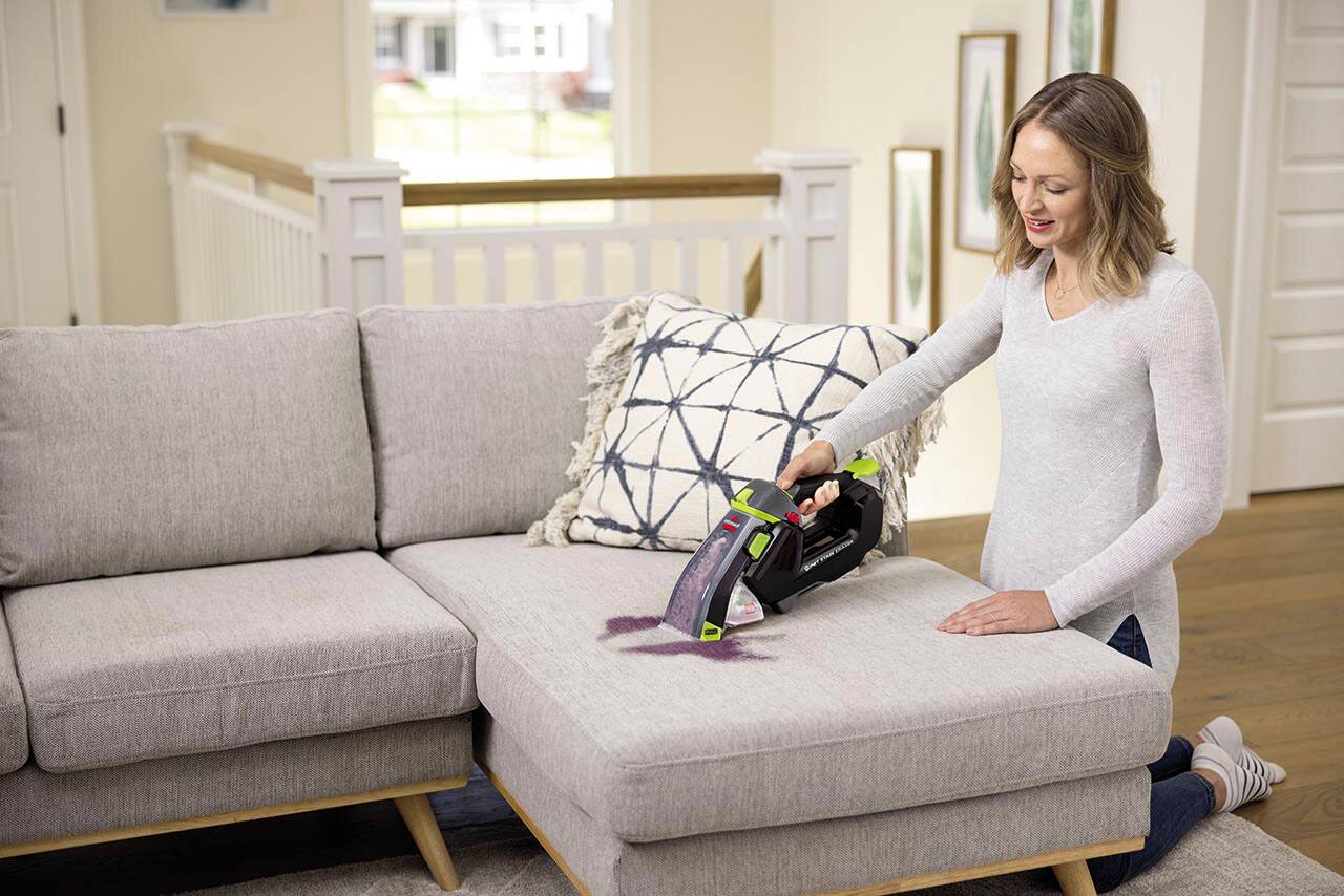 Alt View 11. BISSELL - Pet Stain Eraser Plus Portable Deep Cleaner - Cha Cha Lime.