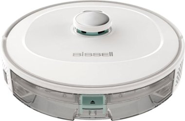 BISSELL - SpinWave R5 Robotic Mop & Vacuum - White - Front_Zoom