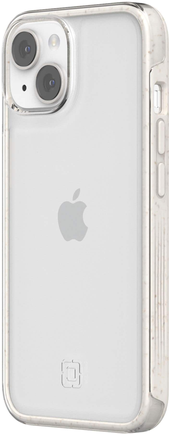 Angle View: Incipio - Organicore Clear Case for iPhone 14 and iPhone 13 - Natural