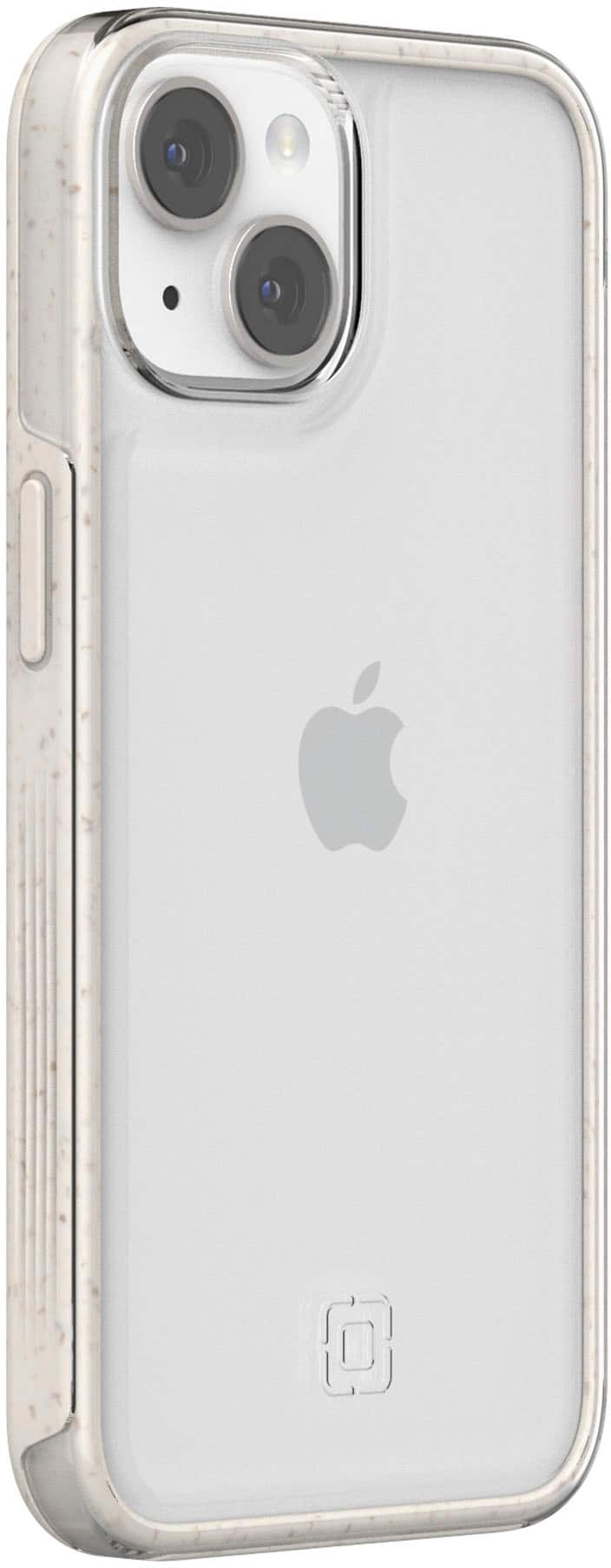 Left View: Incipio - Organicore Clear Case for iPhone 14 and iPhone 13 - Natural