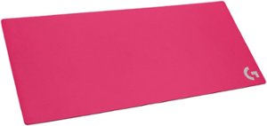 Logitech - G840 Cloth Gaming Mouse Pad with Rubber Base (Extra Large) - Pink - Front_Zoom