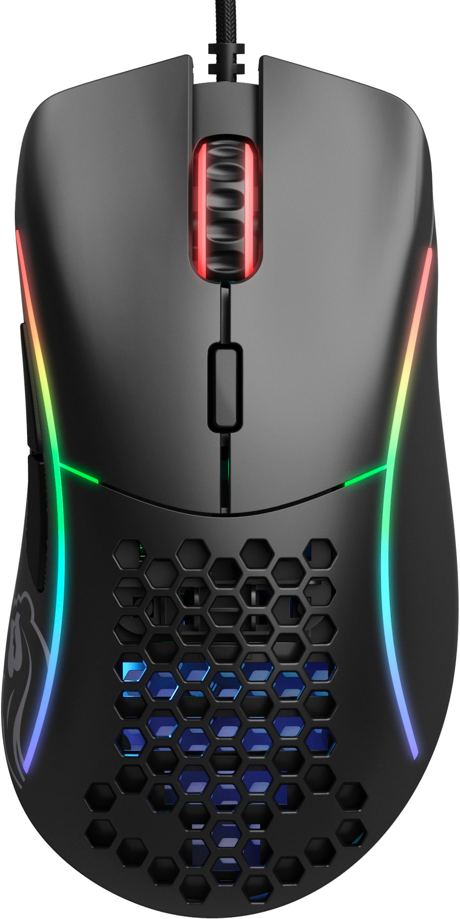 Glorious Model D Wired Optical Honeycomb RGB Gaming Mouse Matte