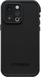 OtterBox - Frē Series for MagSafe Hard Shell Case for Apple iPhone 14 Pro Max - Black - Front_Zoom