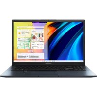 ASUS - VivoBook Pro 15 M6500 15.6" Laptop - AMD Ryzen 5 - Memory - NVIDIA GeForce GTX 1650 - 512 GB SSD - Quiet Blue - Front_Zoom