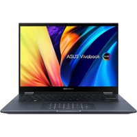 ASUS - Vivobook S 14 Flip TN3402 14" Laptop - AMD Ryzen 5 - Memory - 512 GB SSD - Quiet Blue - Front_Zoom