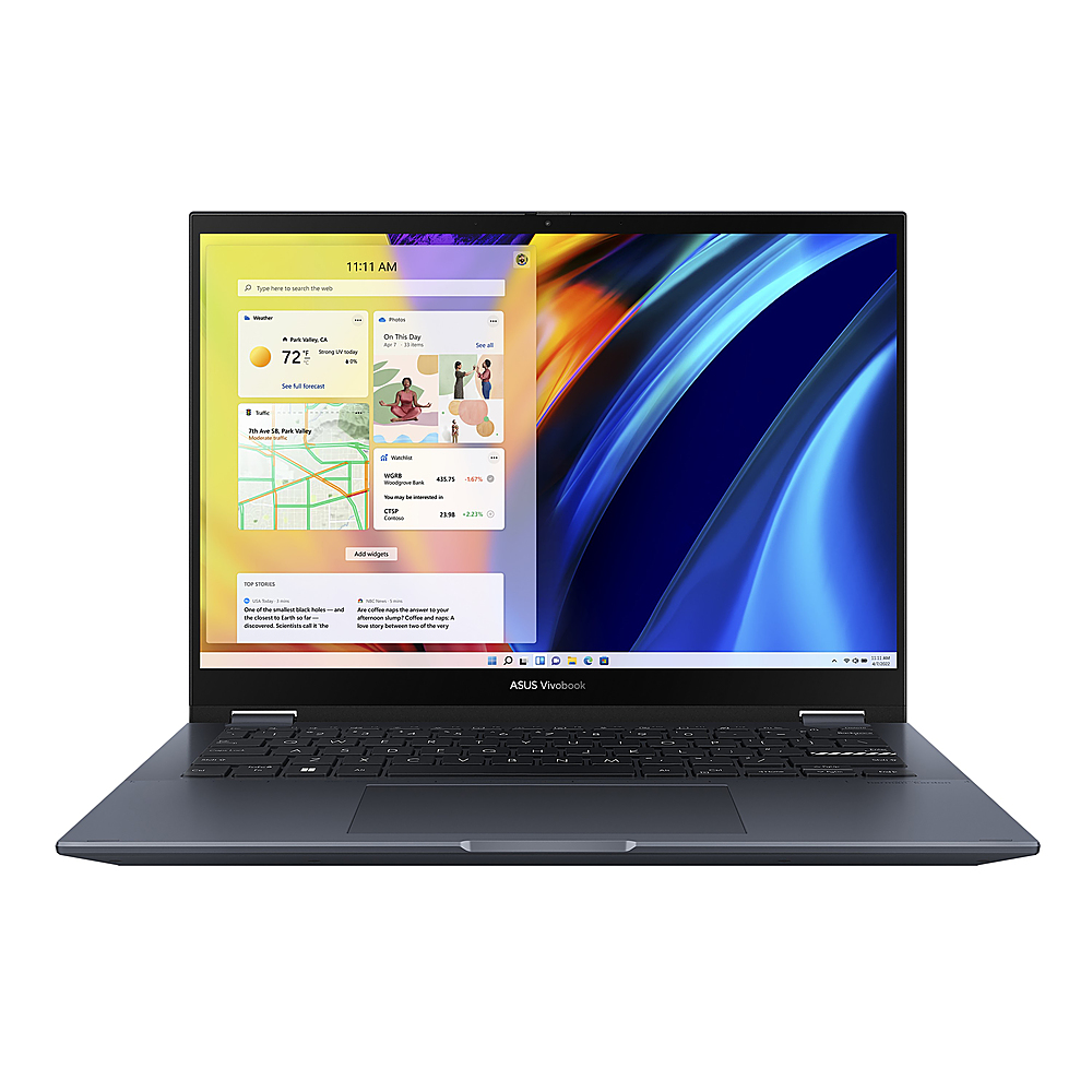 ASUS – Vivobook S 14 Flip TP3402 14″ Laptop – Intel Core i5 – Memory – 512 GB SSD – Quiet Blue