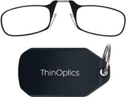 ThinOptics - Keychain with Readers 2.0 - Black - Front_Zoom