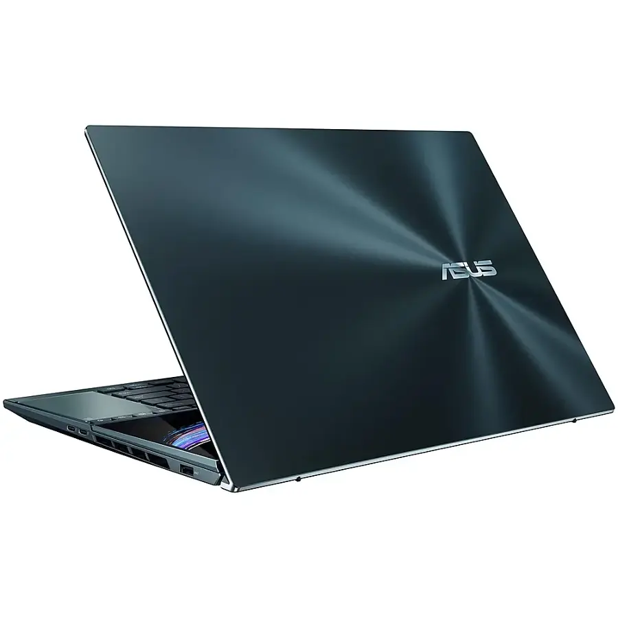 Alt View 20. ASUS - Zenbook Pro Duo 15 Touch Laptop OLED - Intel Core i9 with 32GB RAM - NVIDIA GeForce RTX 3070 Ti - 1TB SSD - Celestial Blue.