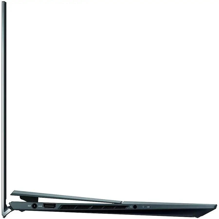 Alt View 31. ASUS - Zenbook Pro Duo 15 Touch Laptop OLED - Intel Core i9 with 32GB RAM - NVIDIA GeForce RTX 3070 Ti - 1TB SSD - Celestial Blue.