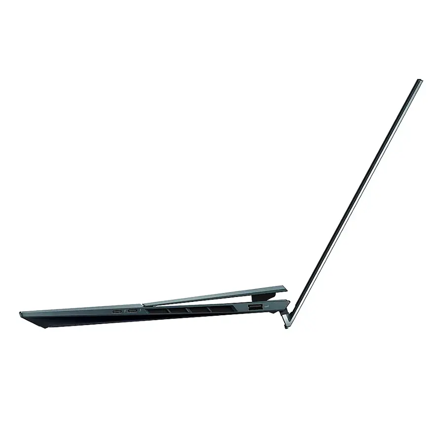 Alt View 14. ASUS - Zenbook Pro Duo 15 Touch Laptop OLED - Intel Core i9 with 32GB RAM - NVIDIA GeForce RTX 3070 Ti - 1TB SSD - Celestial Blue.