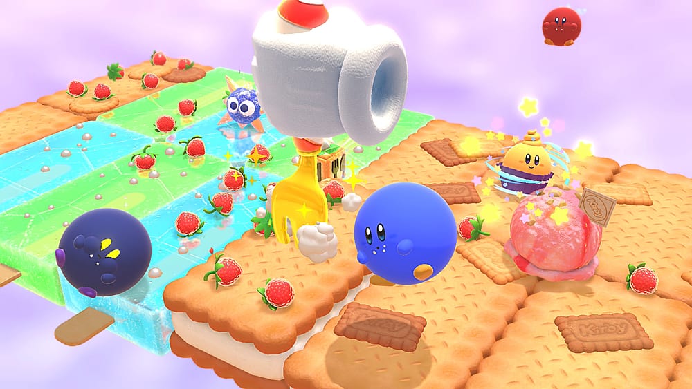 Kirby's Dream Buffet review - prepare to eat a lot of strawberries