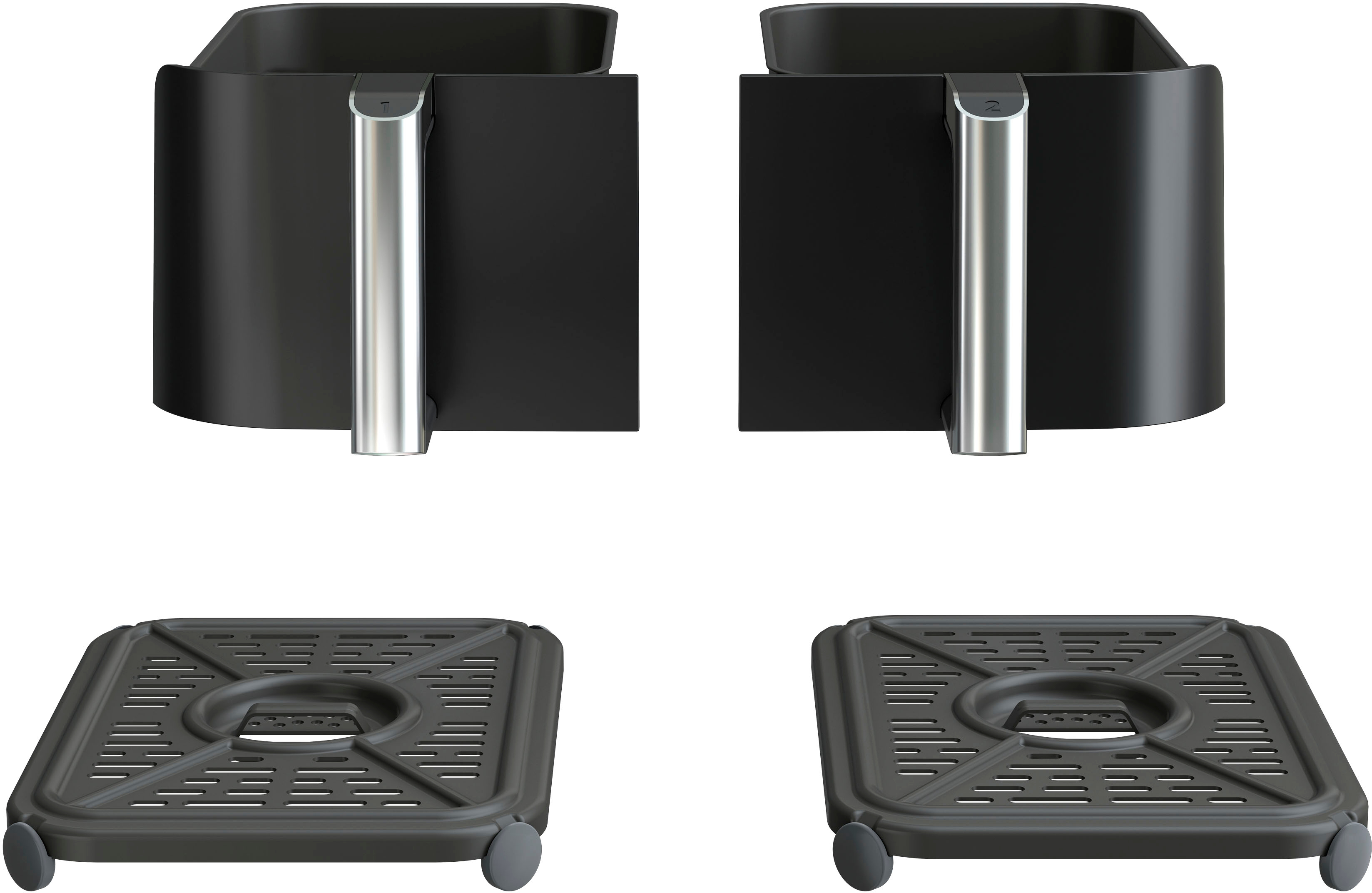 Ninja Foodi 6qt 5-in-1 2-Basket Air Fryer with DualZone Technology - DZ090 6  qt