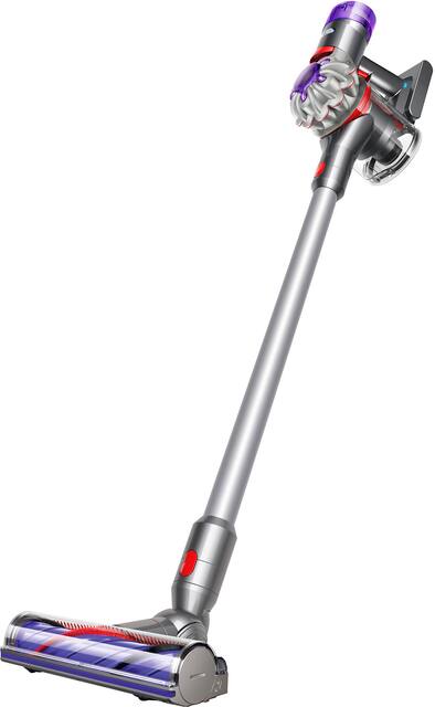 Front Zoom. Dyson - V7 Advanced Origin Cordless Vacuum - Silver.
