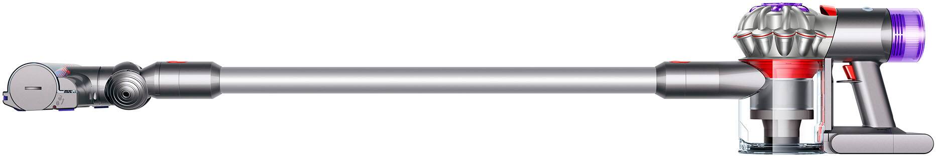 Alt View 17. Dyson - V7 Advanced Origin Cordless Vacuum - Silver.