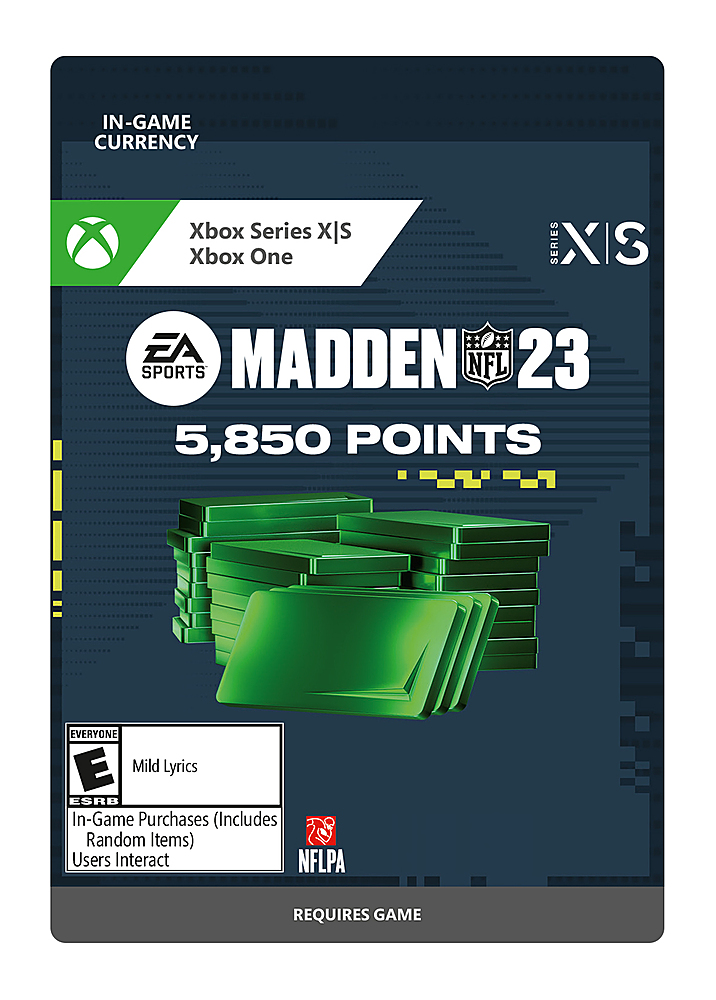 Best Buy: Madden NFL 23 Ultimate Team 5850 Points [Digital] 7F6-00457