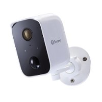 Swann - CoreCam Indoor/Outdoor Wireless 1080p Security Camera - Black/White - Front_Zoom