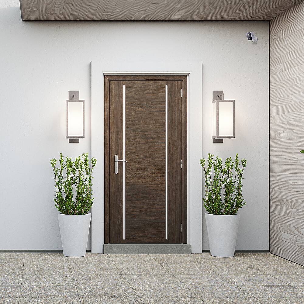 Alt View 16. Swann - CoreCam Indoor/Outdoor Wireless 1080p Security Camera - Black/White.