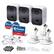 Angle. Swann - CoreCam 3-Camera Indoor/Outdoor Wireless 1080p Security System.