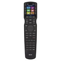 Universal Remote Control - RF Remote Control with Vibrant 2.0" LCD - Black - Front_Zoom