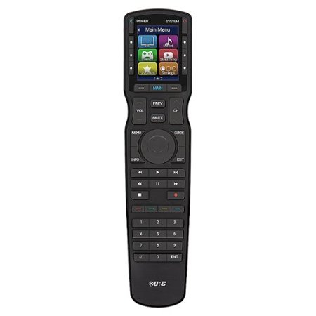 Universal Remote Control - MX-790 IR/RF Remote Control with Vibrant 2.0" LCD - Black